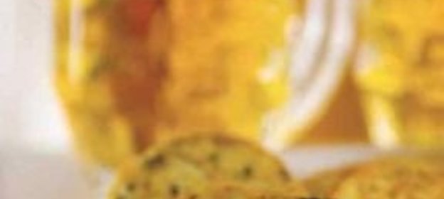 Печенье с сыром и оливками