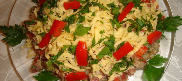 Рыбный салат без майонеза