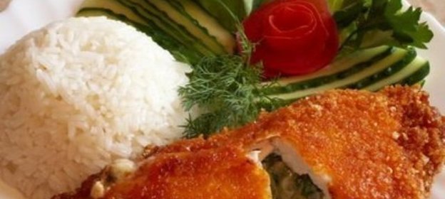 Куриная грудка, фаршированная грибами