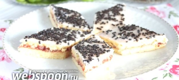 Малиновое печенье