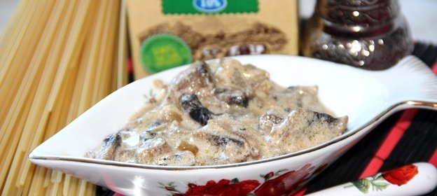 Сливочно-грибной соус