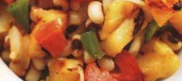 Сальса (салат) из овощей на гриле