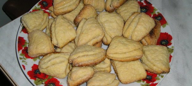 Творожное печенье