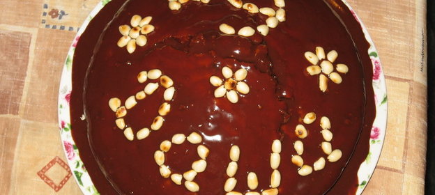 Кекс в шоколадной глазури(как вариант)