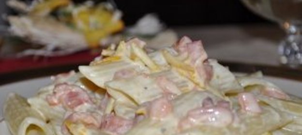 Паста сливочная с копченой семгой и апельсином