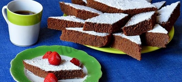 Шоколадный манник на кефире