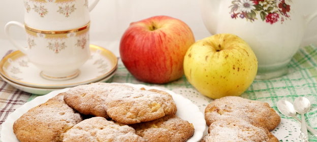 Яблочное печенье
