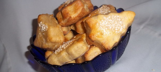 Слоеное печенье из картофеля