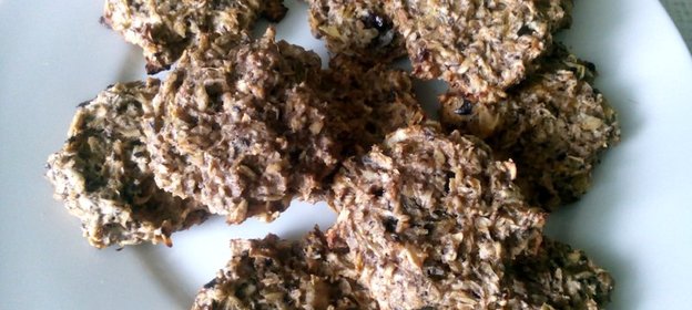 Овсяное печенье с апельсином и горьким шоколадом