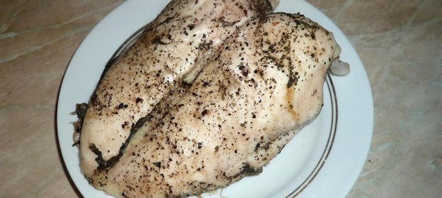 Куриная грудка на пару