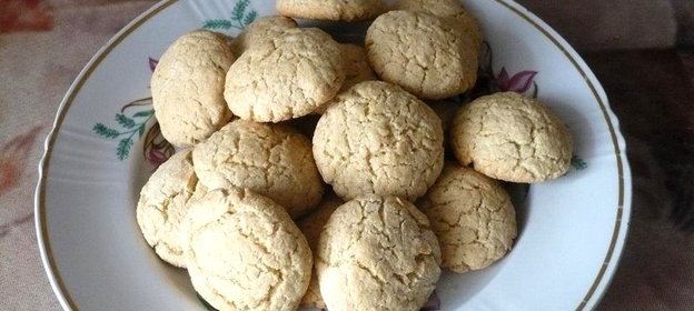 Постное овсяно-кукурузное печенье