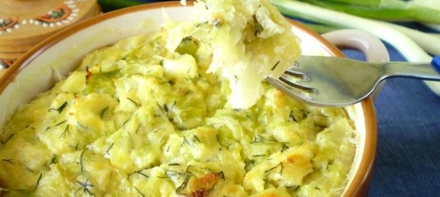 Капустная запеканка в духовке