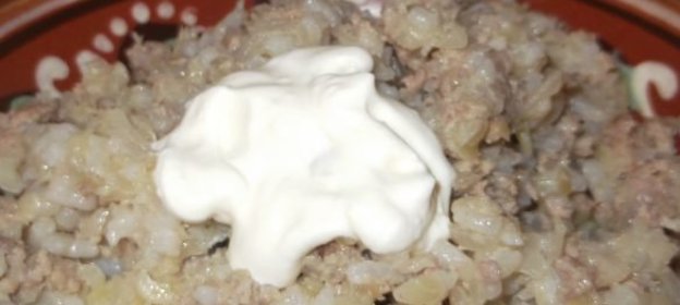 Голубцы ленивые (детям)