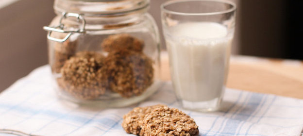 Овсяное печенье с бананом