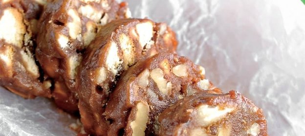 Шоколадная колбаска