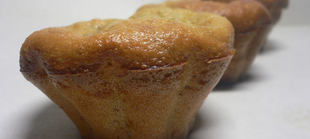 Банановые маффины с кленовым сиропом