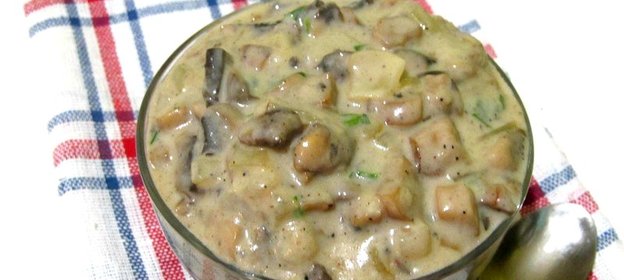 Соус из шампиньонов