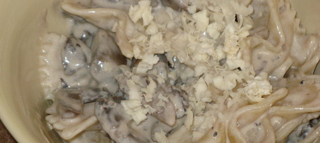 Грибной соус к пасте