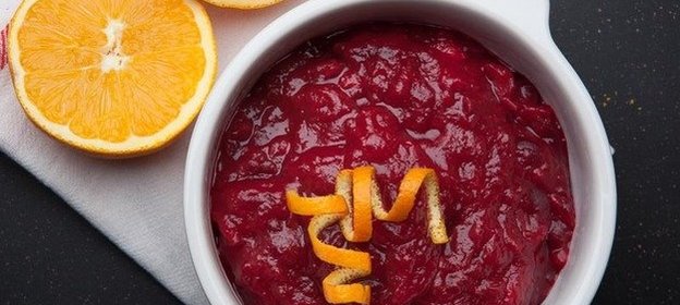 Апельсиново-брусничный соус