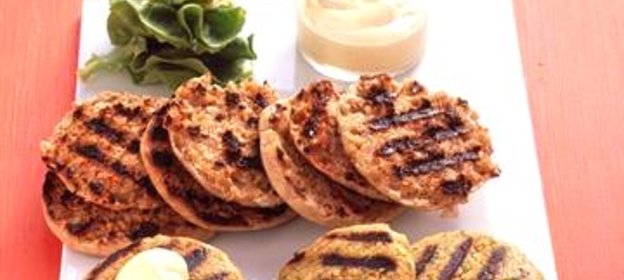 Бургер с бараньим горохом