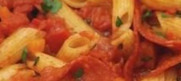 Паста с салями