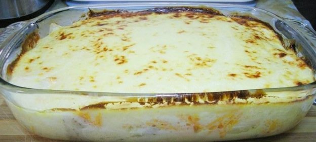 Рыбная запеканка с морковью