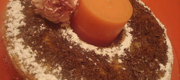 Грушевый пирог с шоколадом и фундукомдля любителей шоколада