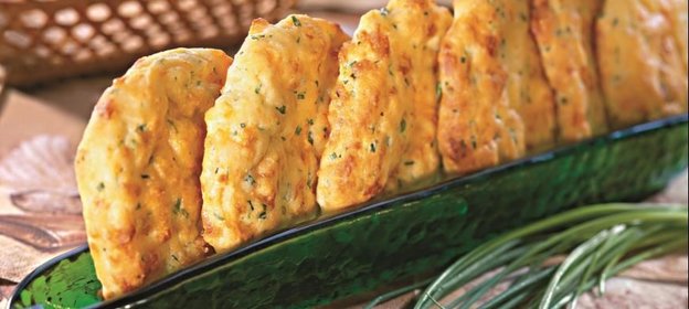 Печенье с зеленым луком