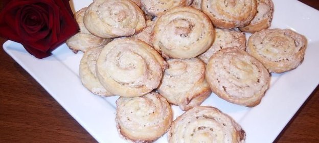 Творожное печенье Розочки