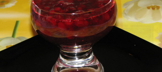 Брусничное желе