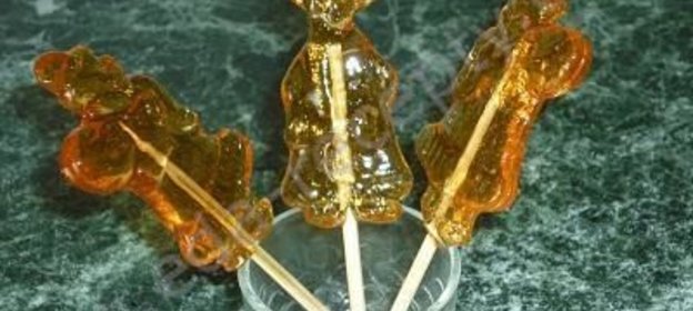 Карамель на палочке