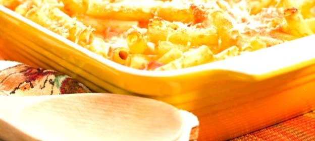 Запеченная паста с сыром