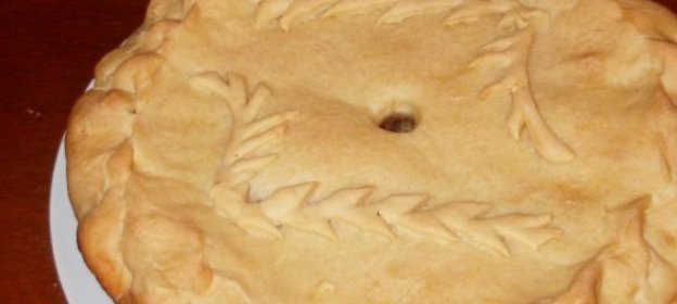 Бабка макаронная с изюмом