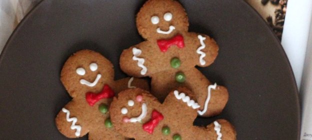 Пряное новогоднее печенье