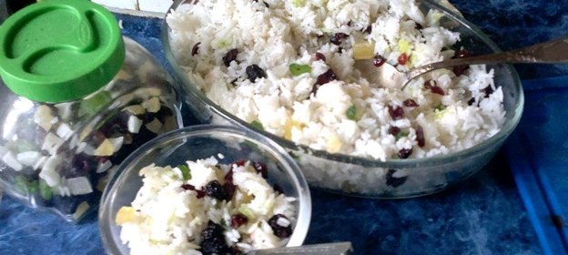 Рис с сухофруктами