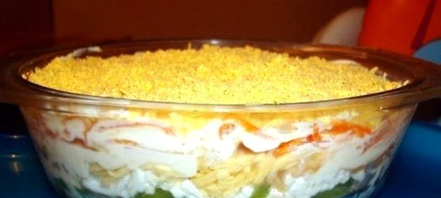 Cалат Мраморный с киви