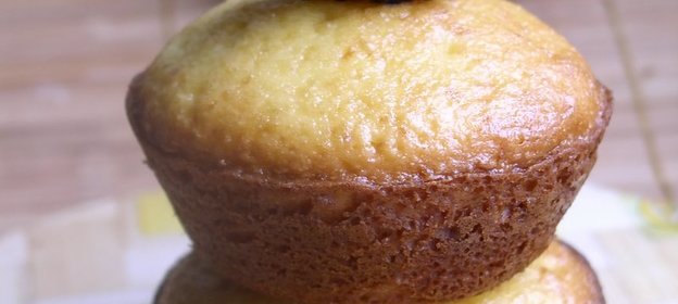 Кексы с шелковицей