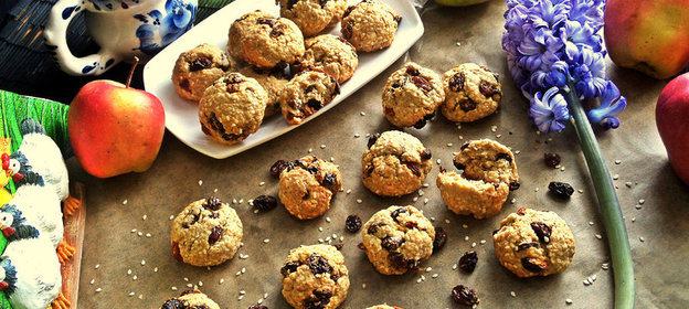 Печенье на рассоле из отрубей