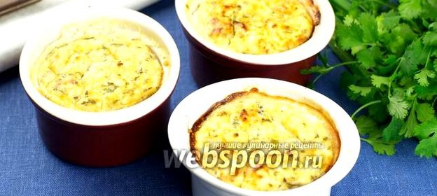 Творожная запеканка с травами