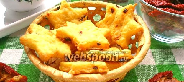 Печенье сырно-томатное