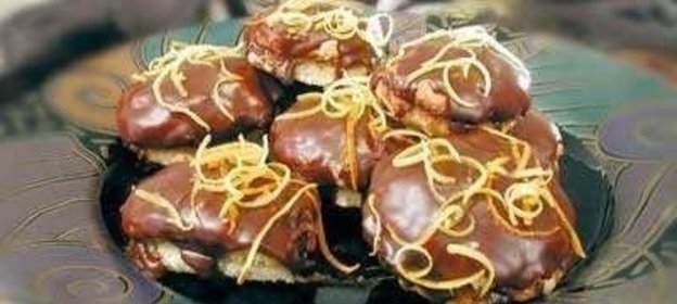 Апельсиновое печенье