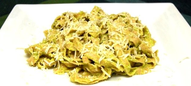 Паста с авокадо