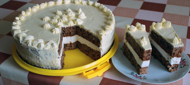 Тотрт с корицей на сметане