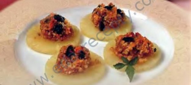 Маринованные кабачки « А-ля ананасы»