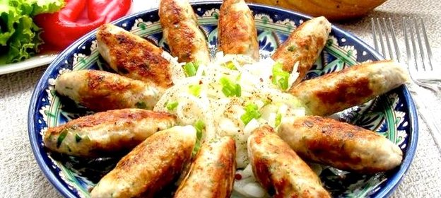 Люля-кебаб из куриного фарша