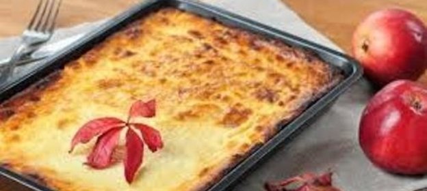 Творожная запеканка со сгущенкой