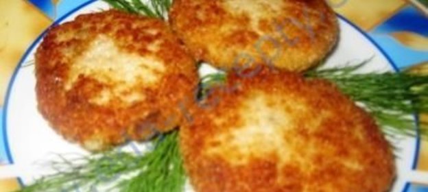Блюдо из судака - биточки рыбные