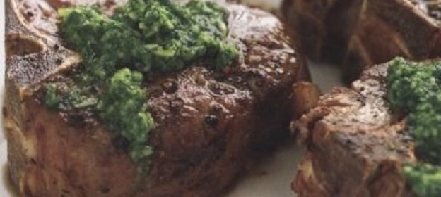 Взбитое желе из горчичной заправки.