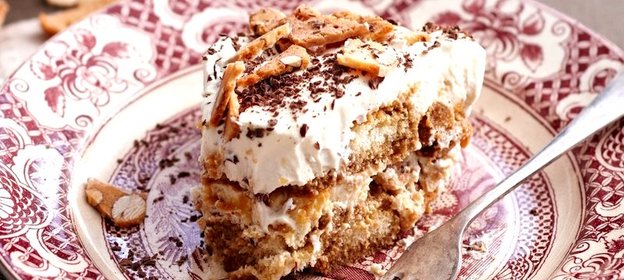 Тирамису с миндалем