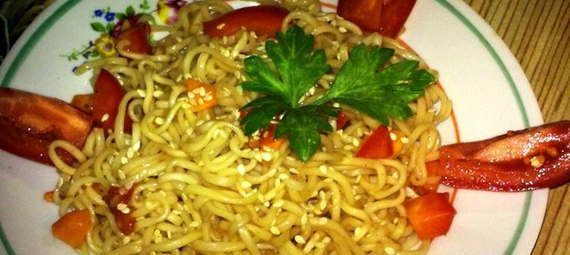 Лапша по-японски